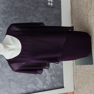 Scarlett Eggplant Color Women's Dress Sz 6 NEW